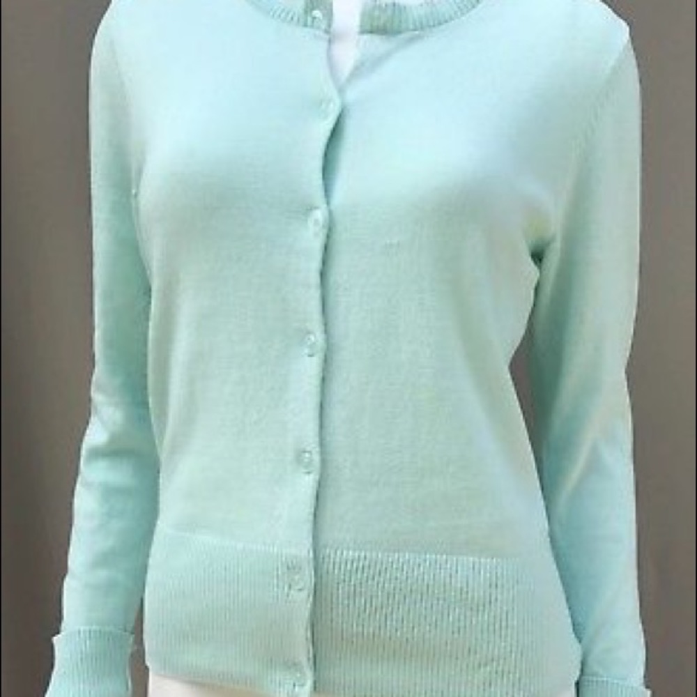 Mint green sweater